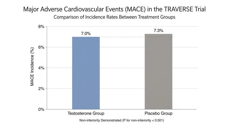 The landmark TRAVERSE trial proved that testosterone therapy does not increase the risk of major cardiovascular events.