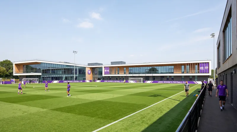 London City Lionesses' new state-of-the-art training center will serve as the base for Putellas and the club's youth academy.