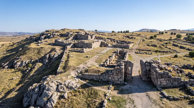 The ruins of Boğazköy-Hattusha, once the capital of the Hittite Empire, have yielded nearly 30,000 cuneiform tablets over a century of excavation.
