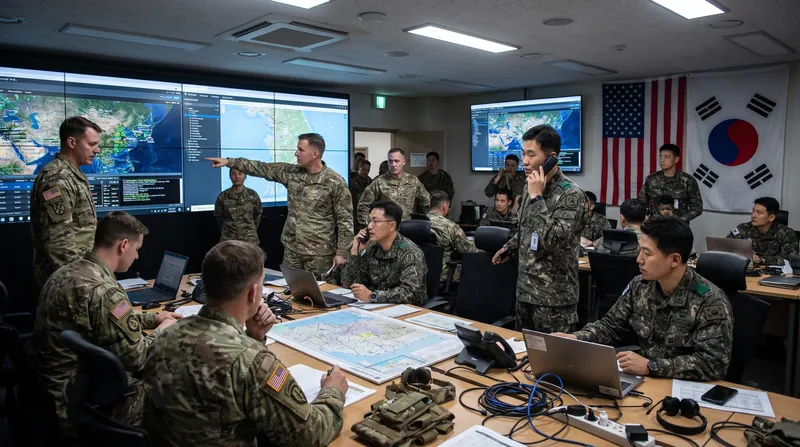 Military planners face the logistical challenge of modifying a massive, pre-planned exercise in real time.