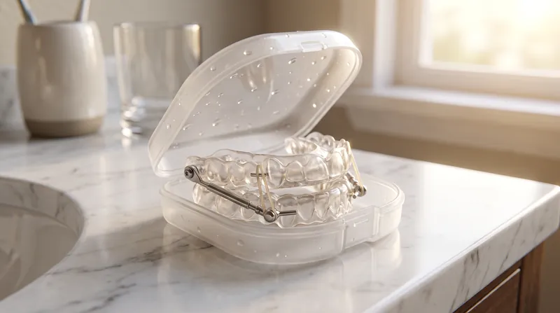 FDA-cleared Mandibular Advancement Devices manage sleep apnea by temporarily shifting the lower jaw forward during sleep.