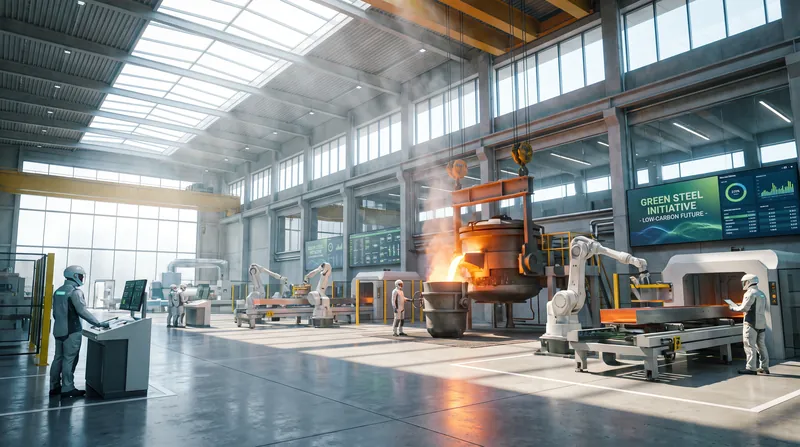 Heavy industries like steel and aluminum are the primary targets of the initial CBAM rollout.