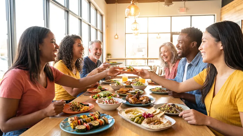The social aspect of dining remains strong, but the composition of the shared table is shifting toward lighter, flexible options.