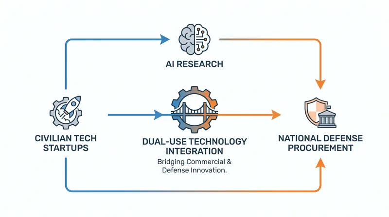 Tokyo is increasingly linking national security with civilian technological innovation and economic growth.