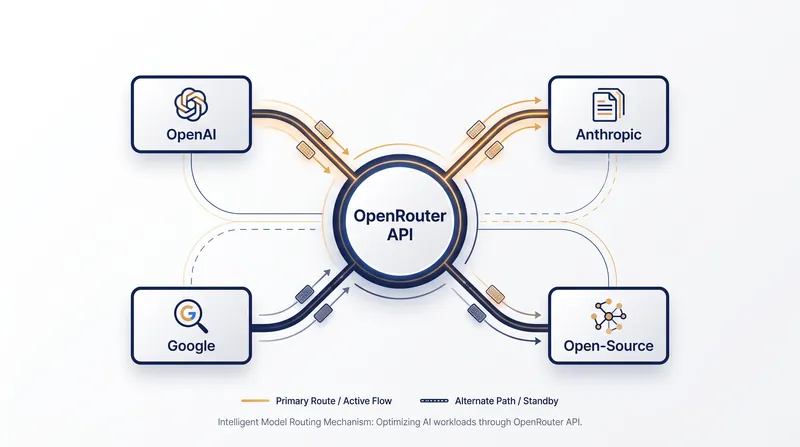 OpenRouter allows developers to access hundreds of different AI models through a single integration point.