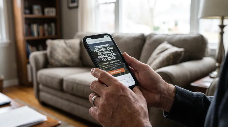 AI-assisted messaging rapidly scaled the opposition campaign across local social media groups.