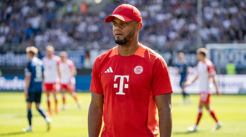 Bayern Munich manager Vincent Kompany praised the rapid response of the stadium's emergency medical team.