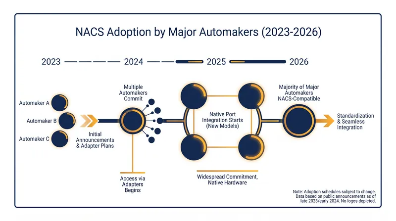 The rapid industry pivot to NACS forced federal regulators to update NEVI requirements.