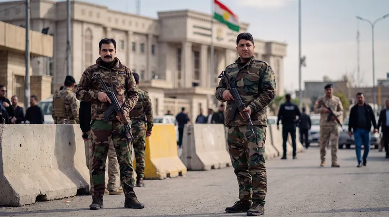 Kurdish security forces have heightened alert levels following the direct targeting of the region's intelligence chief.