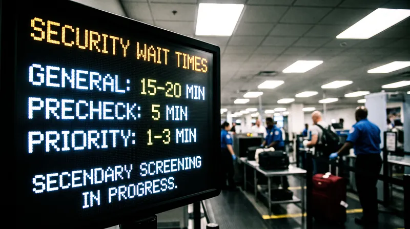 The TSA warns that the alternative identity verification process can add up to 30 minutes to your airport experience.