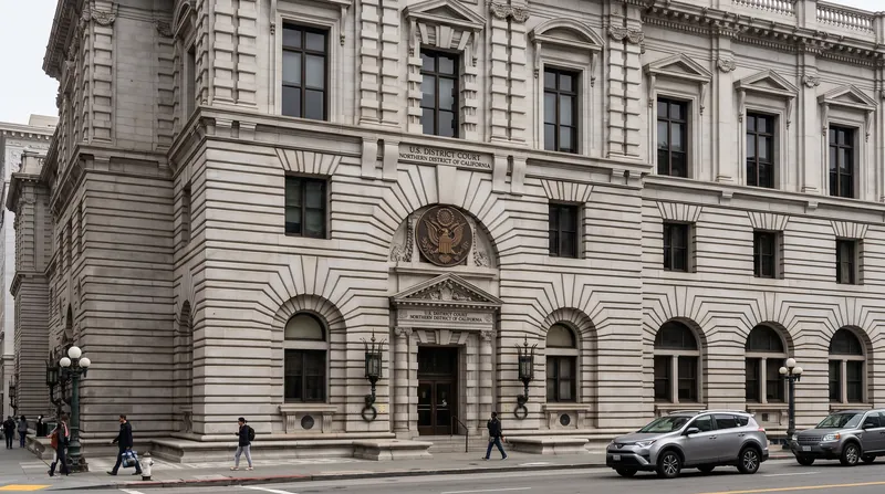 The U.S. District Court for the Northern District of California, where the admission was filed.