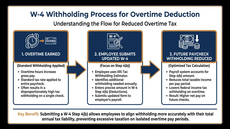 Employees must proactively update their W-4 to see the tax benefit in their regular paychecks.
