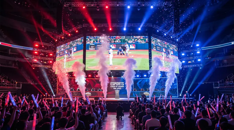 The 2026 World Finals featured K-Pop performances and appearances by baseball legends to bridge the gap between traditional sports and gaming culture.