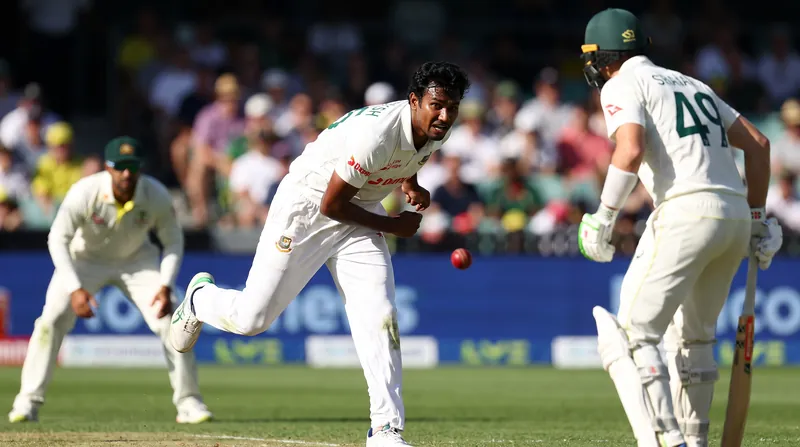 Hasan Mahmud's six-wicket haul dismantled the Australian top order on day one.
