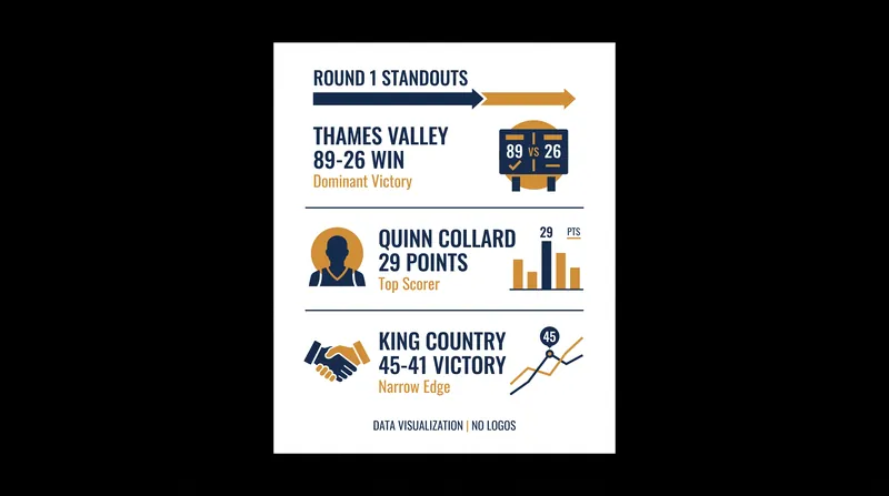 Key statistics from the opening weekend of the 2026 Heartland Championship.