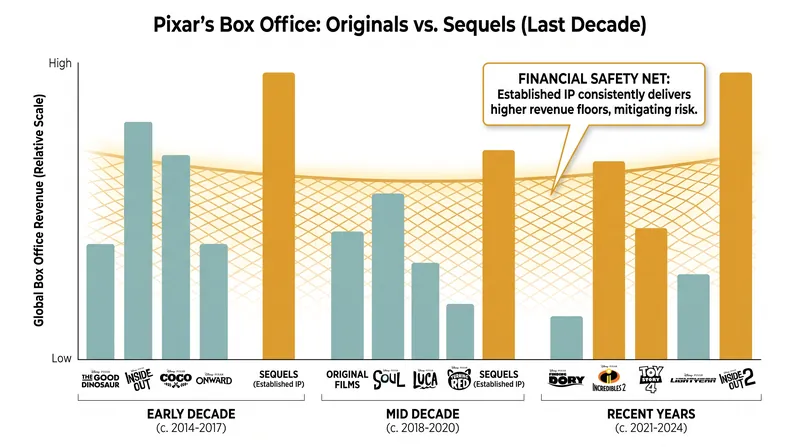 Sequels have increasingly provided a reliable box office floor for animation studios in the post-pandemic era.