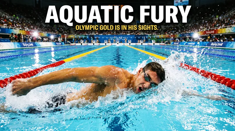 Luka Mijatovic established an early lead in the 200-meter freestyle preliminaries.