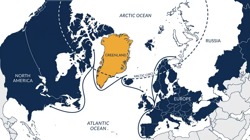Greenland's geographic location makes it a critical asset for Arctic defense and missile-warning systems.