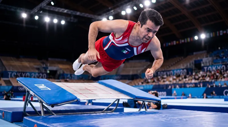 The double mini-trampoline discipline saw unprecedented difficulty upgrades in 2026.