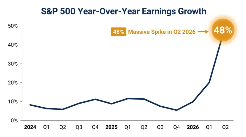 The second quarter of 2026 saw earnings growth obliterate initial Wall Street estimates.