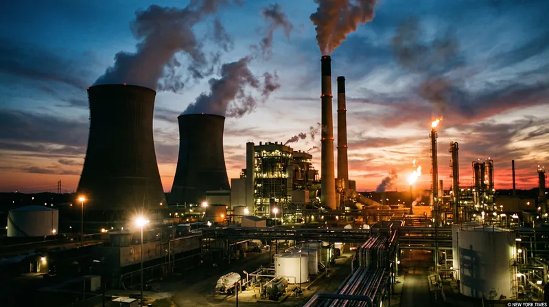 The repeal invalidates the legal justification for federal limits on power plant pollution and industrial emissions.