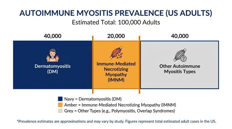Roughly 20,000 U.S. adults live with IMNM, a severe subtype that currently has no FDA-approved therapies.