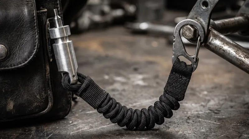 Tethered systems rely on a physical cord connected to the motorcycle frame to trigger inflation during a crash.