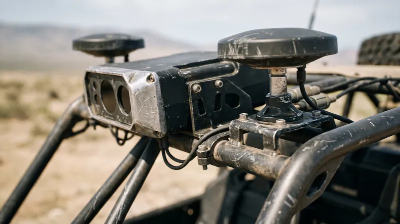 The vehicles rely on advanced sensor stacks and satellite connectivity to navigate jammed environments.