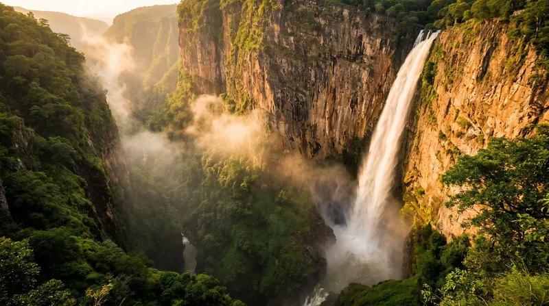 Kalambo Falls, located on the border of Zambia and Tanzania, is one of the most important prehistoric sites in Africa.