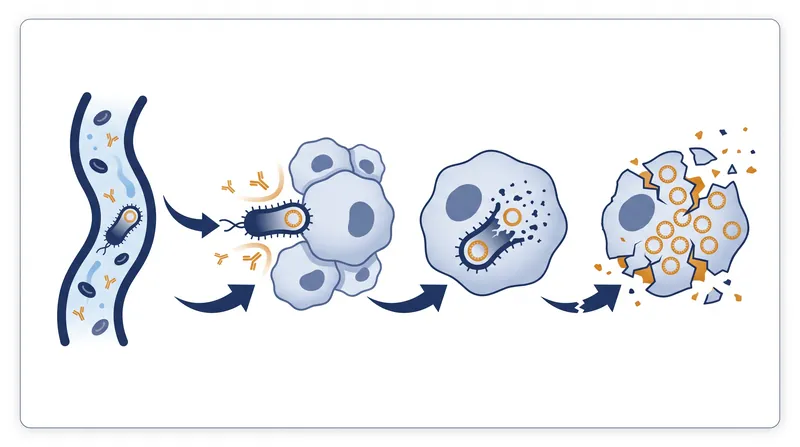 How the dual-microbe system bypasses immune defenses to deliver viral payloads directly into cancer cells.