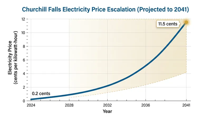 The new agreement fundamentally resets the 1969 pricing mechanism, establishing a steep escalation curve through 2041.