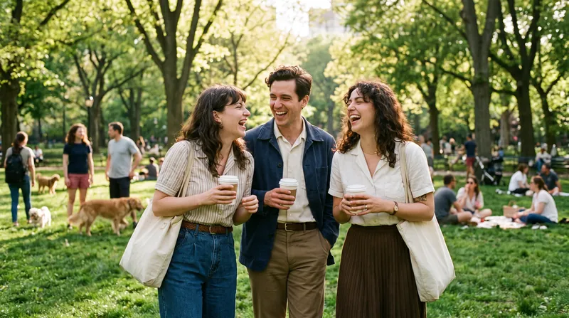 Without the constant interruption of mobile feeds, participants naturally spent more time socializing in person and enjoying nature.