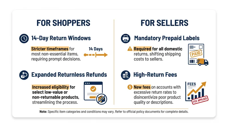 A breakdown of how Amazon's new policies affect both sides of the marketplace.