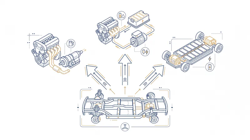 The STLA One platform is engineered with a multi-energy design, allowing the same assembly line to produce internal combustion, hybrid, and fully electric vehicles.