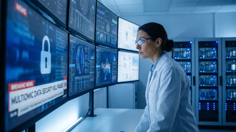 The legislation targets not only physical manufacturing but also the collection and storage of sensitive multiomic data.