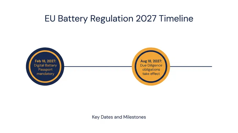 The 2027 compliance timeline creates a narrow window for implementation.
