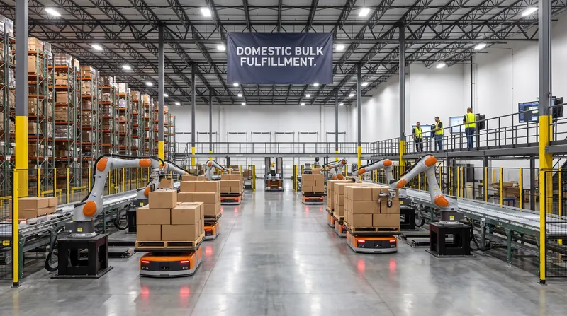 Global e-commerce platforms are increasingly shifting to domestic bulk warehousing to adapt to the new customs rules.