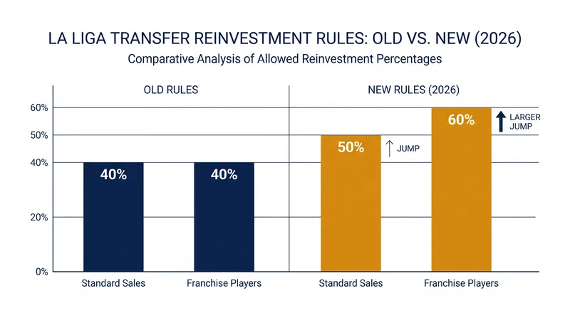 Clubs can now reinvest up to 60% of savings from the sale of top earners.