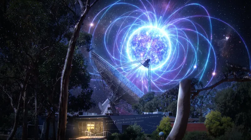CSIRO's Murriyang radio telescope played a crucial role in mapping the magnetar's geometry.