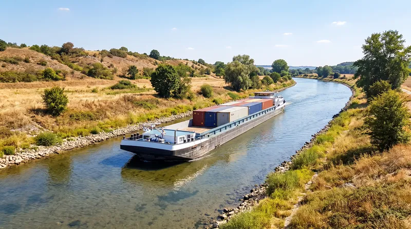 Companies are increasingly relying on specialized shallow-draft vessels to keep critical materials moving.