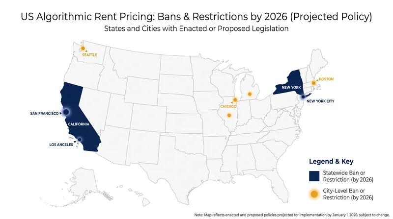 State and local governments have joined the federal crackdown, passing outright bans on algorithmic rent coordination.