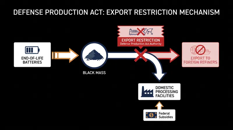 How the July 30 Presidential Determination redirects the flow of recoverable critical minerals.