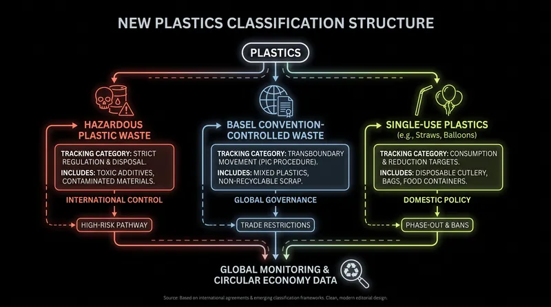 New environmental classifications align customs codes with the Basel Convention on plastic waste.