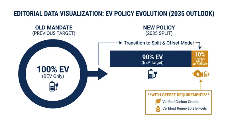 How the European Union's 2035 fleet emissions target shifts the market.