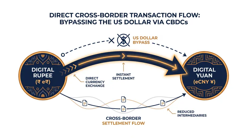 The proposed multi-CBDC bridge would allow direct settlements between national digital currencies.