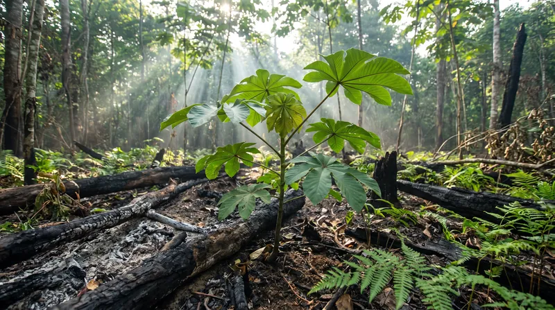 Degraded forest plots can rapidly regrow, but they rely on moisture generated by the broader basin.