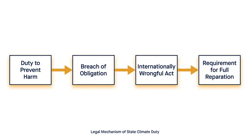 How the ICJ ruling translates climate inaction into a requirement for legal reparations.