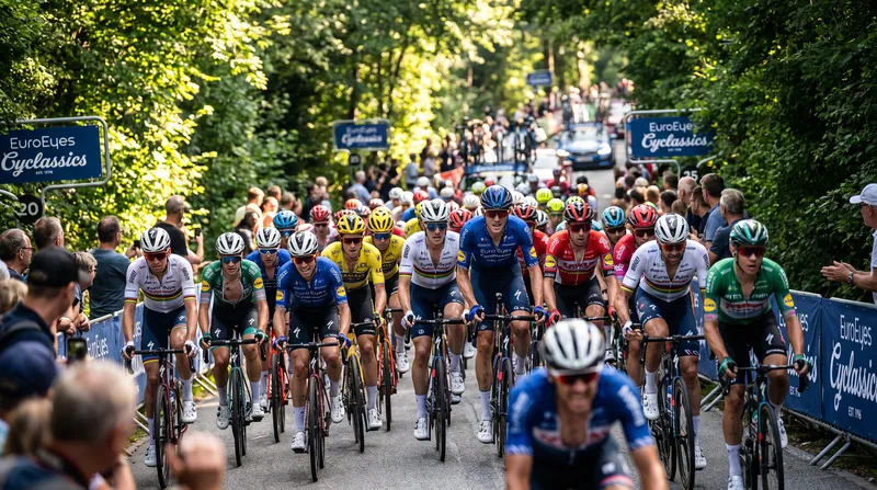 The punishing gradients of the Waseberg climb proved decisive, fracturing the peloton and dropping several pre-race favorites.