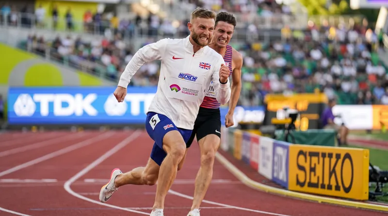 Kerr pulled away from American Yared Nuguse over the final lap with a blistering negative split.