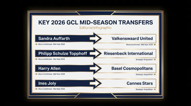 Major roster changes ahead of the second half of the 2026 championship.